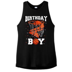 2nd Birthday Basketball 2 Year Old Ladies PosiCharge Tri-Blend Wicking Tank