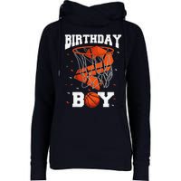 2nd Birthday Basketball 2 Year Old Womens Funnel Neck Pullover Hood