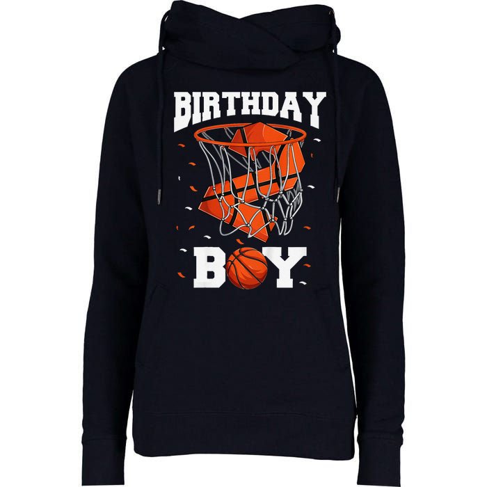 2nd Birthday Basketball 2 Year Old Womens Funnel Neck Pullover Hood