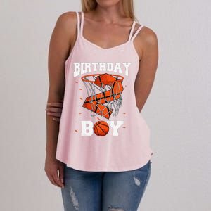 2nd Birthday Basketball 2 Year Old Women's Strappy Tank