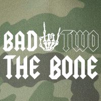 2nd Birthday Bad Two The Bone Party Legacy Tie Dye Trucker Hat