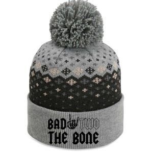 2nd Birthday Bad Two The Bone Party The Baniff Cuffed Pom Beanie