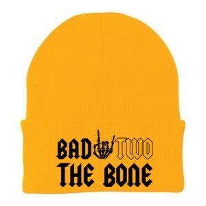 2nd Birthday Bad Two The Bone Party Knit Cap Winter Beanie