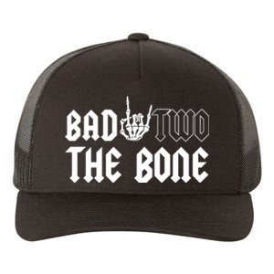 2nd Birthday Bad Two The Bone Party Yupoong Adult 5-Panel Trucker Hat