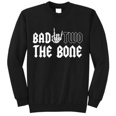 2nd Birthday Bad Two The Bone Party Sweatshirt