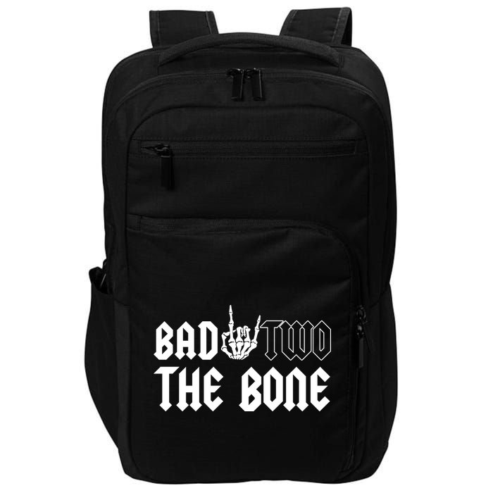 2nd Birthday Bad Two The Bone Party Impact Tech Backpack