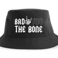 2nd Birthday Bad Two The Bone Party Sustainable Bucket Hat