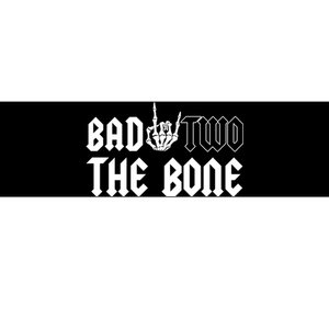 2nd Birthday Bad Two The Bone Party Bumper Sticker