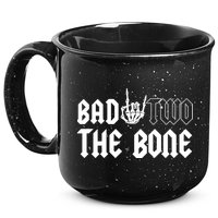 2nd Birthday Bad Two The Bone Party 15oz Campfire Ceramic Mug