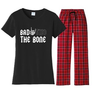 2nd Birthday Bad Two The Bone Party Women's Flannel Pajama Set