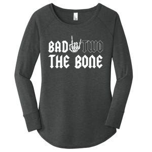 2nd Birthday Bad Two The Bone Party Women's Perfect Tri Tunic Long Sleeve Shirt