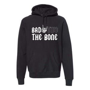 2nd Birthday Bad Two The Bone Party Premium Hoodie