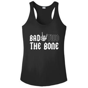 2nd Birthday Bad Two The Bone Party Ladies PosiCharge Competitor Racerback Tank