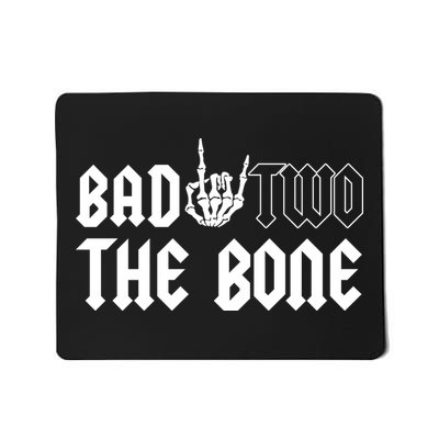 2nd Birthday Bad Two The Bone Party Mousepad