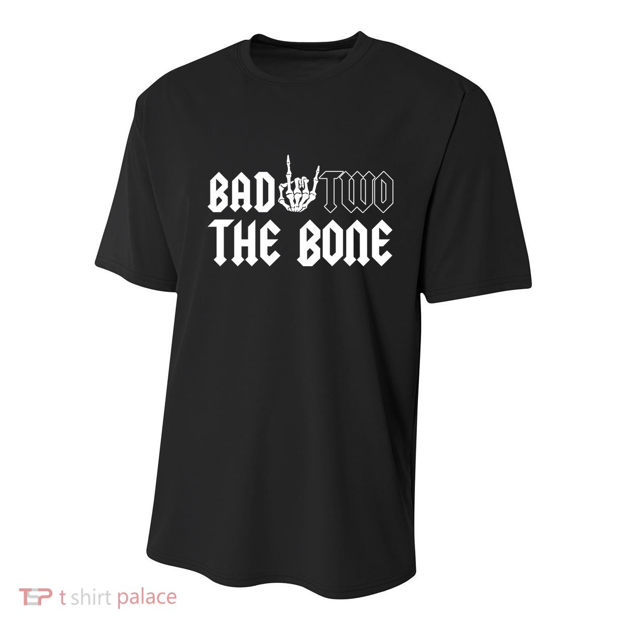 2nd Birthday Bad Two The Bone Party Youth Performance Sprint T-Shirt