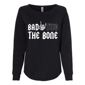 2nd Birthday Bad Two The Bone Party Womens California Wash Sweatshirt