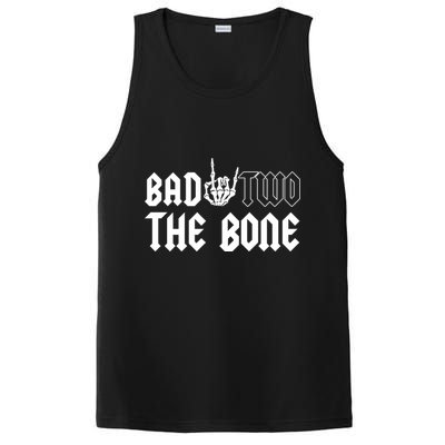 2nd Birthday Bad Two The Bone Party PosiCharge Competitor Tank