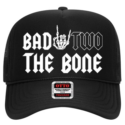 2nd Birthday Bad Two The Bone Party Trucker Hat