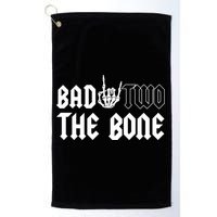 2nd Birthday Bad Two The Bone Party Golf Towel