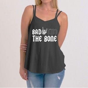 2nd Birthday Bad Two The Bone Party Women's Strappy Tank