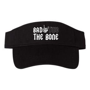 2nd Birthday Bad Two The Bone Party Valucap Bio-Washed Visor