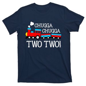 2nd Birthday Boy Train Chugga Chugga Two Two T-Shirt