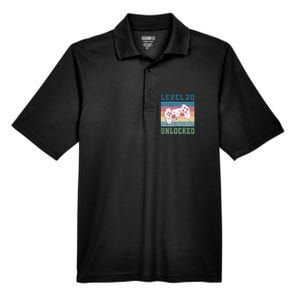 20th Birthday Boy Son Gift 20 Year Old Daughter Girl Men's Origin Performance Pique Polo