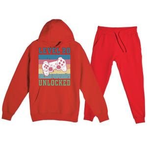 20th Birthday Boy Son Gift 20 Year Old Daughter Girl Premium Hooded Sweatsuit Set