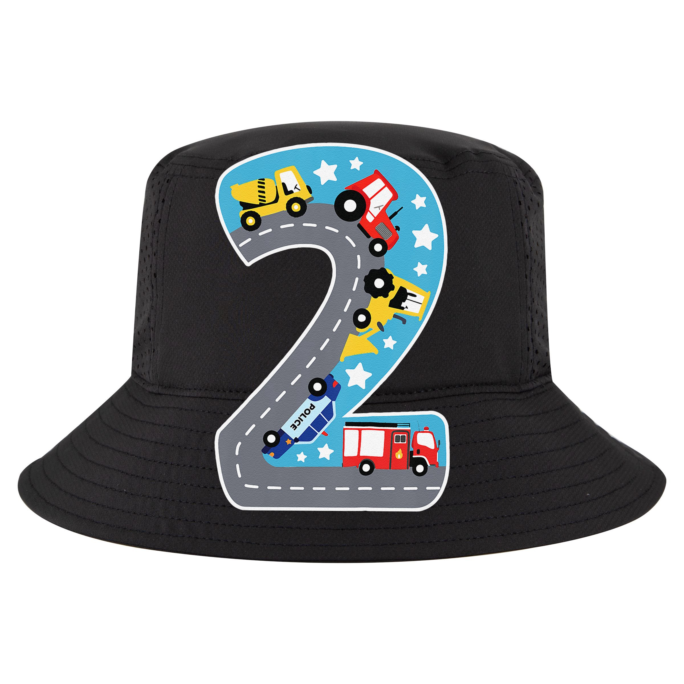 2nd Birthday Car Carpet 2 Year Old Car Gift Cooling Performance Crew T-Shirt