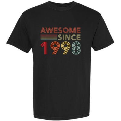 25 Birthday Decorations  Wo 1998 BDay 25th Birthday Garment-Dyed Heavyweight T-Shirt