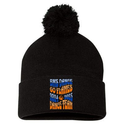 20242025 Bms Dance Team Pom Pom 12in Knit Beanie