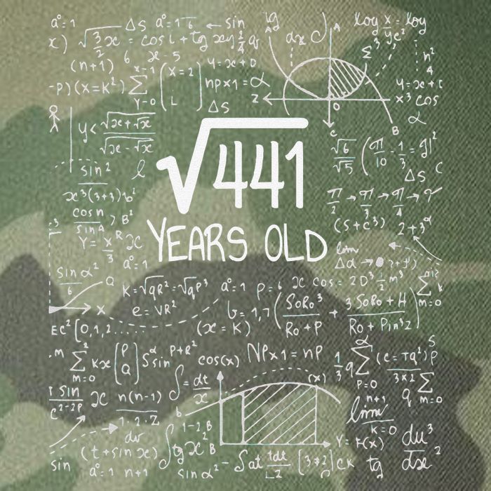 21st Birthday Design Square Root Of 441 21 Years Old Legacy Tie Dye Trucker Hat