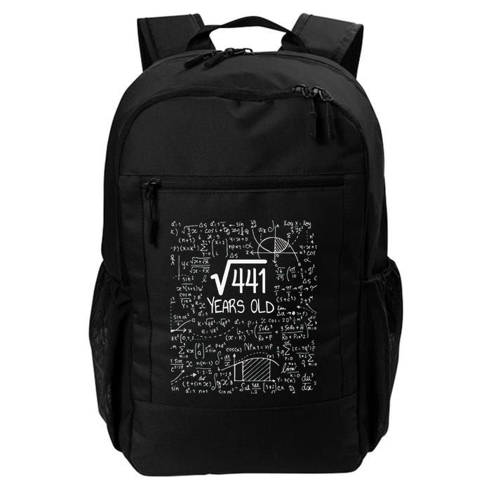 21st Birthday Design Square Root Of 441 21 Years Old Backpack