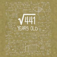 21st Birthday Design Square Root Of 441 21 Years Old Garment-Dyed Women's Muscle Tee