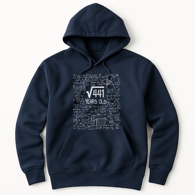 21st Birthday Design Square Root Of 441 21 Years Old Hoodie