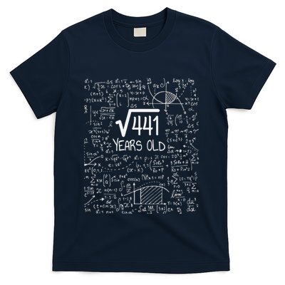 21st Birthday Design Square Root Of 441 21 Years Old T-Shirt