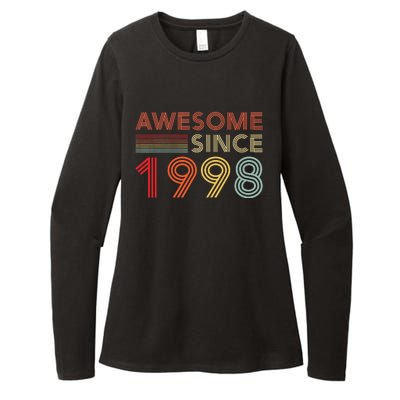 25 Birthday Decorations 1998 BDay 25th Birthday Womens CVC Long Sleeve Shirt