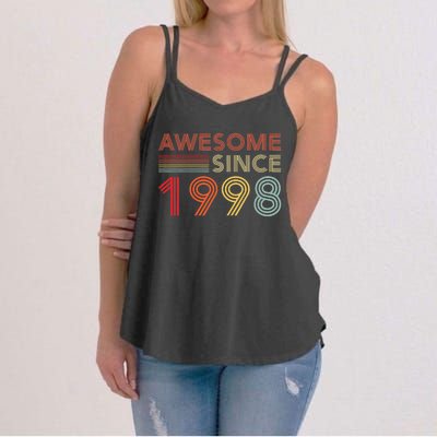 25 Birthday Decorations 1998 BDay 25th Birthday Women's Strappy Tank