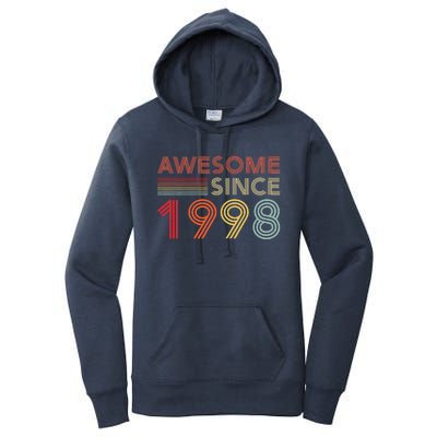 25 Birthday Decorations 1998 BDay 25th Birthday Women's Pullover Hoodie