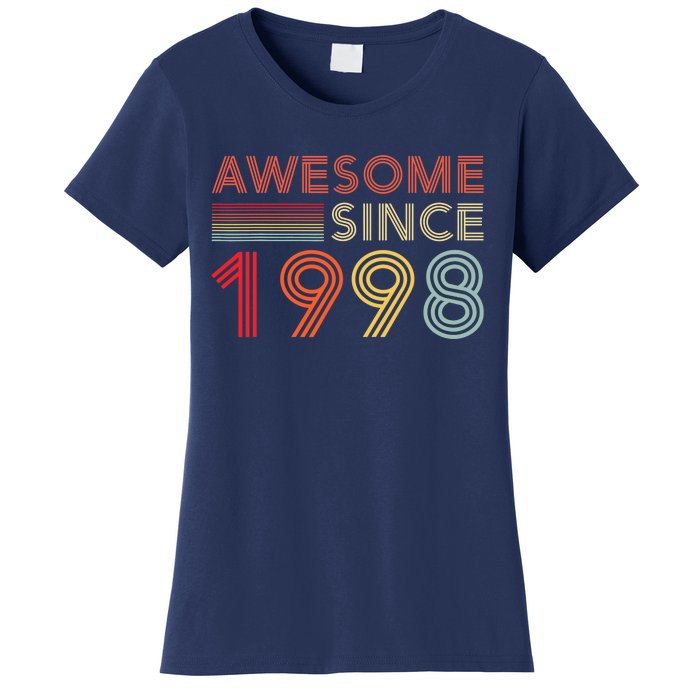 25 Birthday Decorations 1998 BDay 25th Birthday Women's T-Shirt