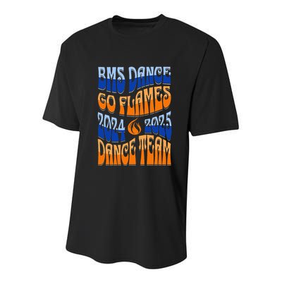 20242025 Bms Dance Team Youth Performance Sprint T-Shirt