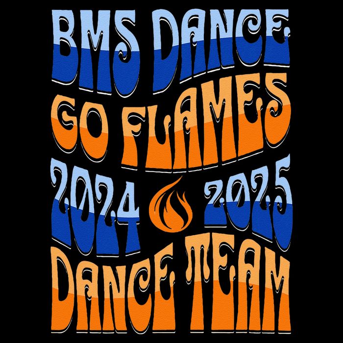 20242025 Bms Dance Team Youth Performance Sprint T-Shirt