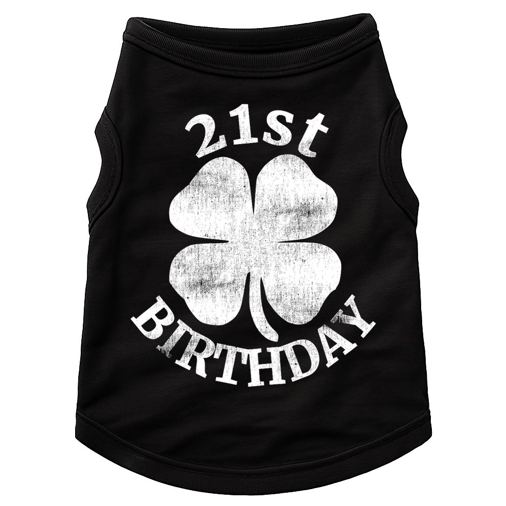 21st Birthday Funny St. Patricks Day Party Beer Gift Doggie Tank
