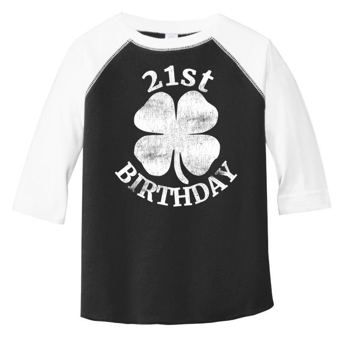 21st Birthday Funny St. Patricks Day Party Beer Gift Toddler Fine Jersey T-Shirt