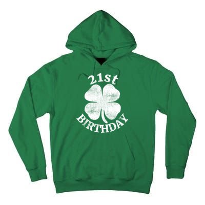21st Birthday Funny St. Patricks Day Party Beer Gift Tall Hoodie
