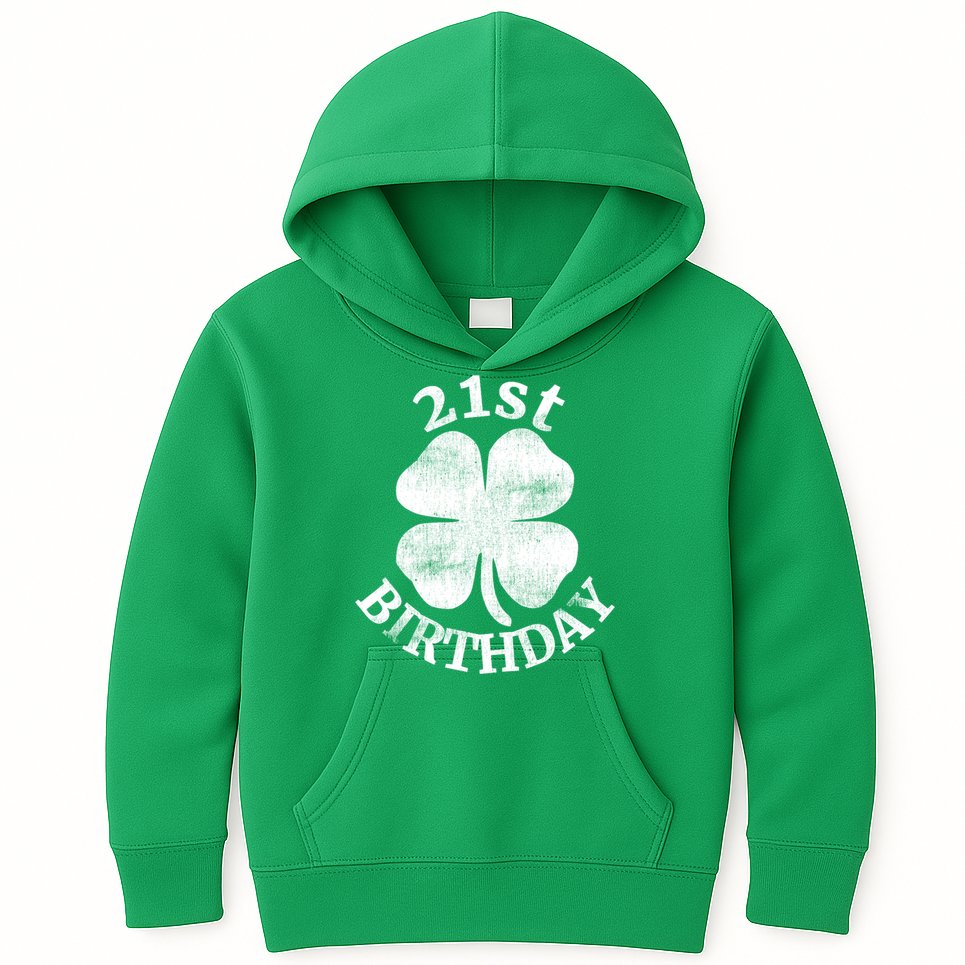 21st Birthday Funny St. Patricks Day Party Beer Gift Kids Hoodie