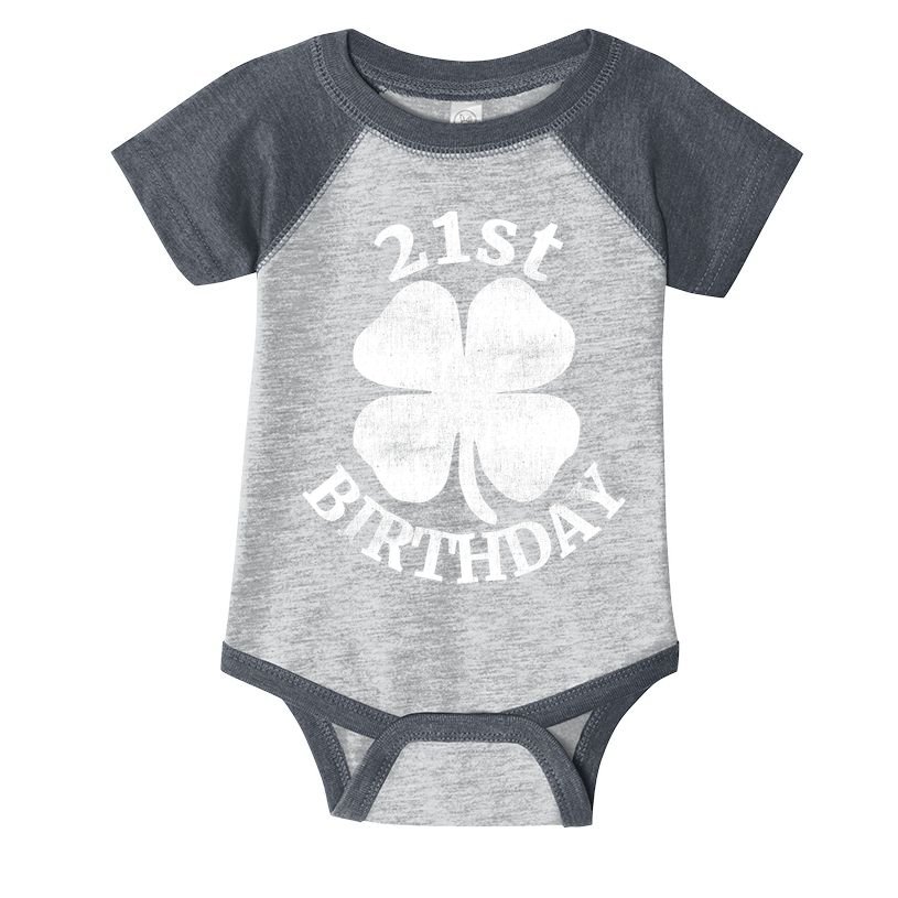 21st Birthday Funny St. Patricks Day Party Beer Gift Infant Baby Jersey Bodysuit