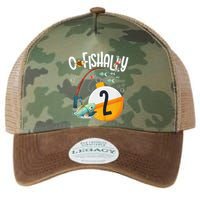 2nd Birthday Fishing Theme For And OFishally 2 Legacy Tie Dye Trucker Hat