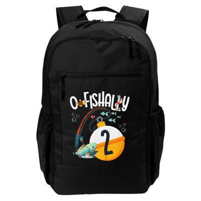 2nd Birthday Fishing Theme For And OFishally 2 Backpack