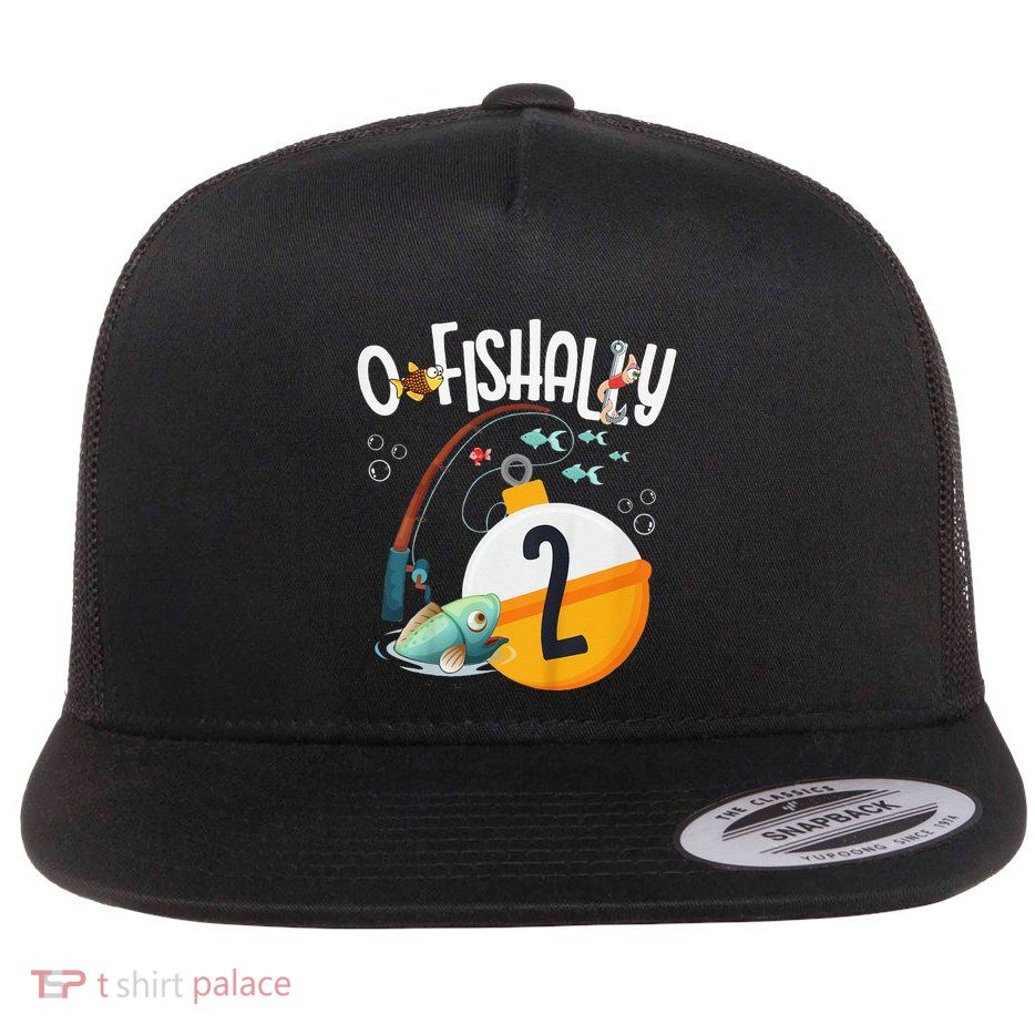2nd Birthday Fishing Theme For And OFishally 2 Flatbill Hat